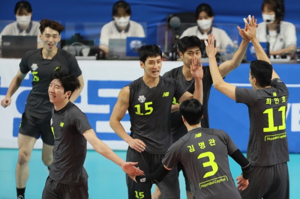 사진제공=현대캐피탈 스카이워커스 공식 홈페이지